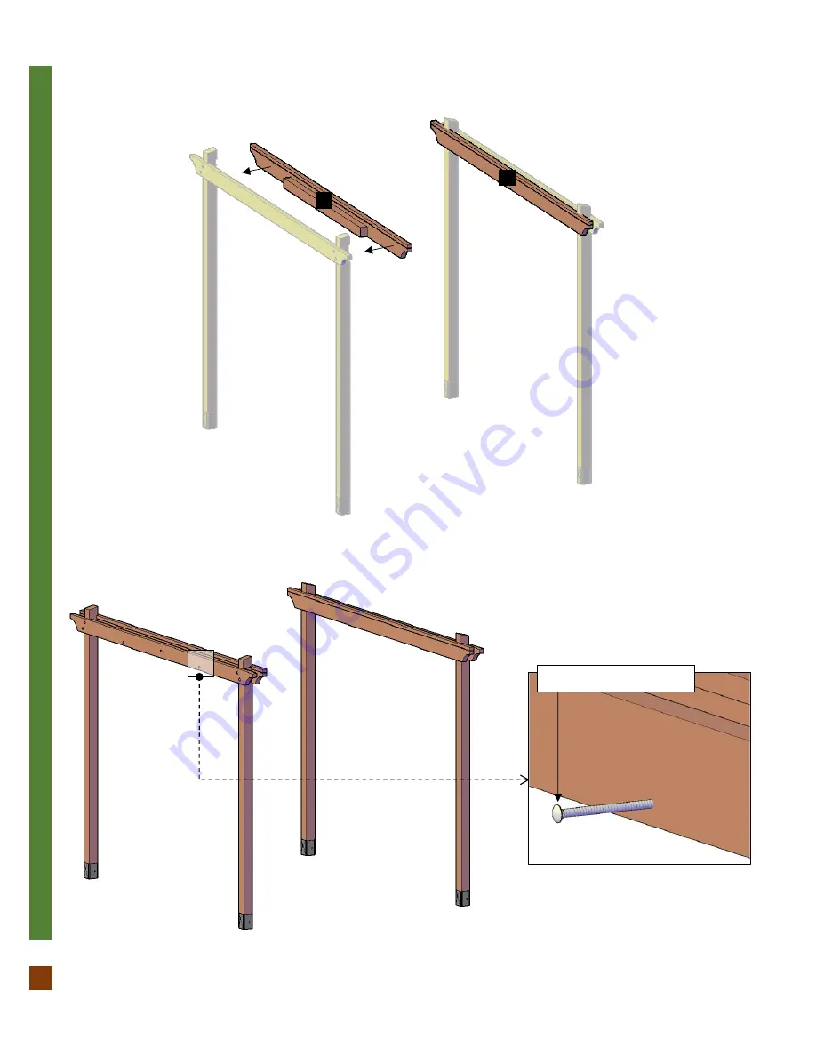 Forever Redwood SMALL ARCHED PERGOLA KITS Скачать руководство пользователя страница 6