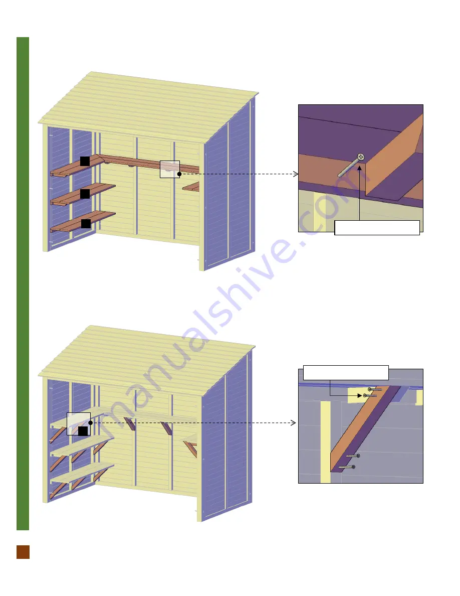 Forever Redwood STORAGE SHEDS Скачать руководство пользователя страница 9