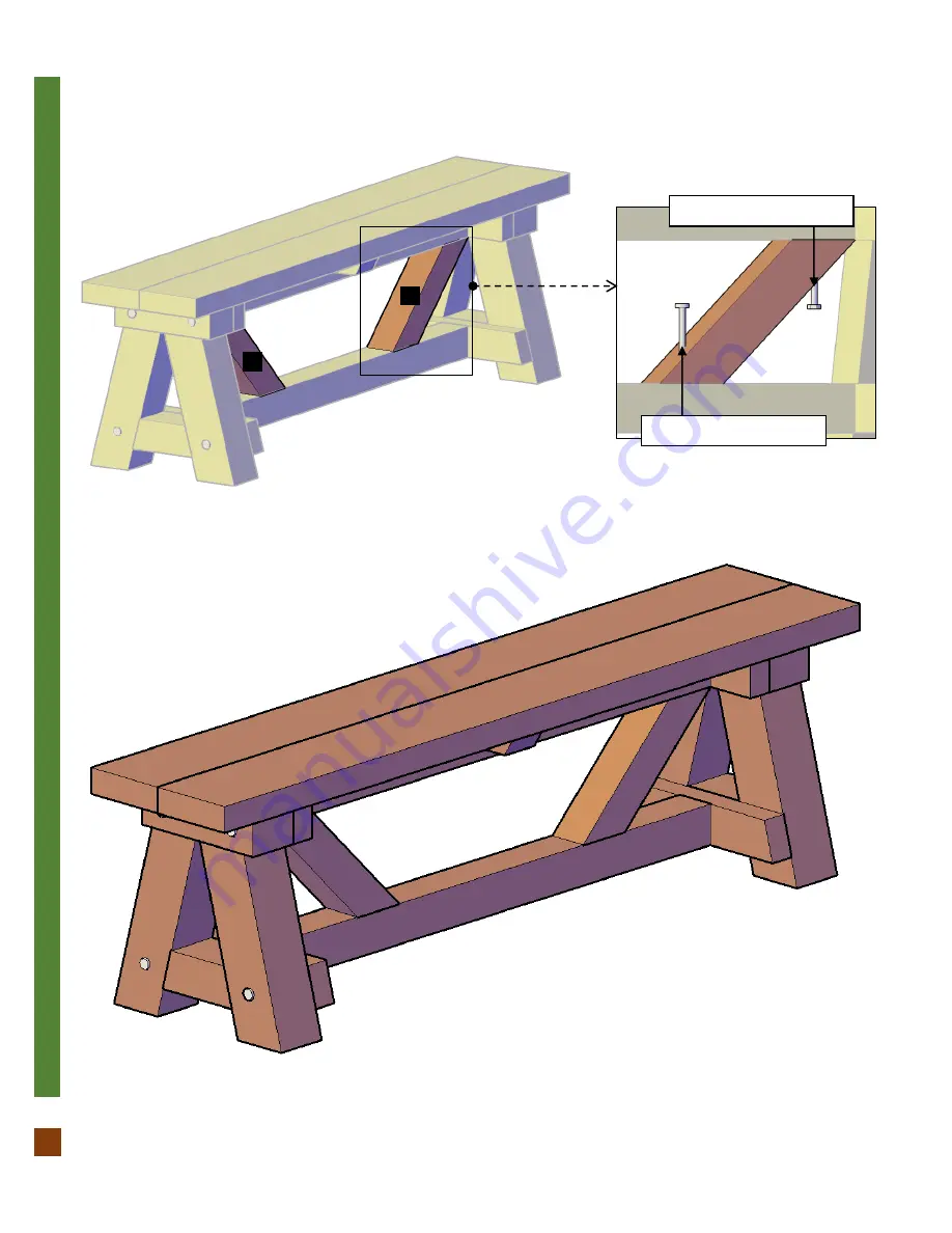 Forever Redwood THE CLASSIC REDWOOD PATIO TABLE Скачать руководство пользователя страница 6