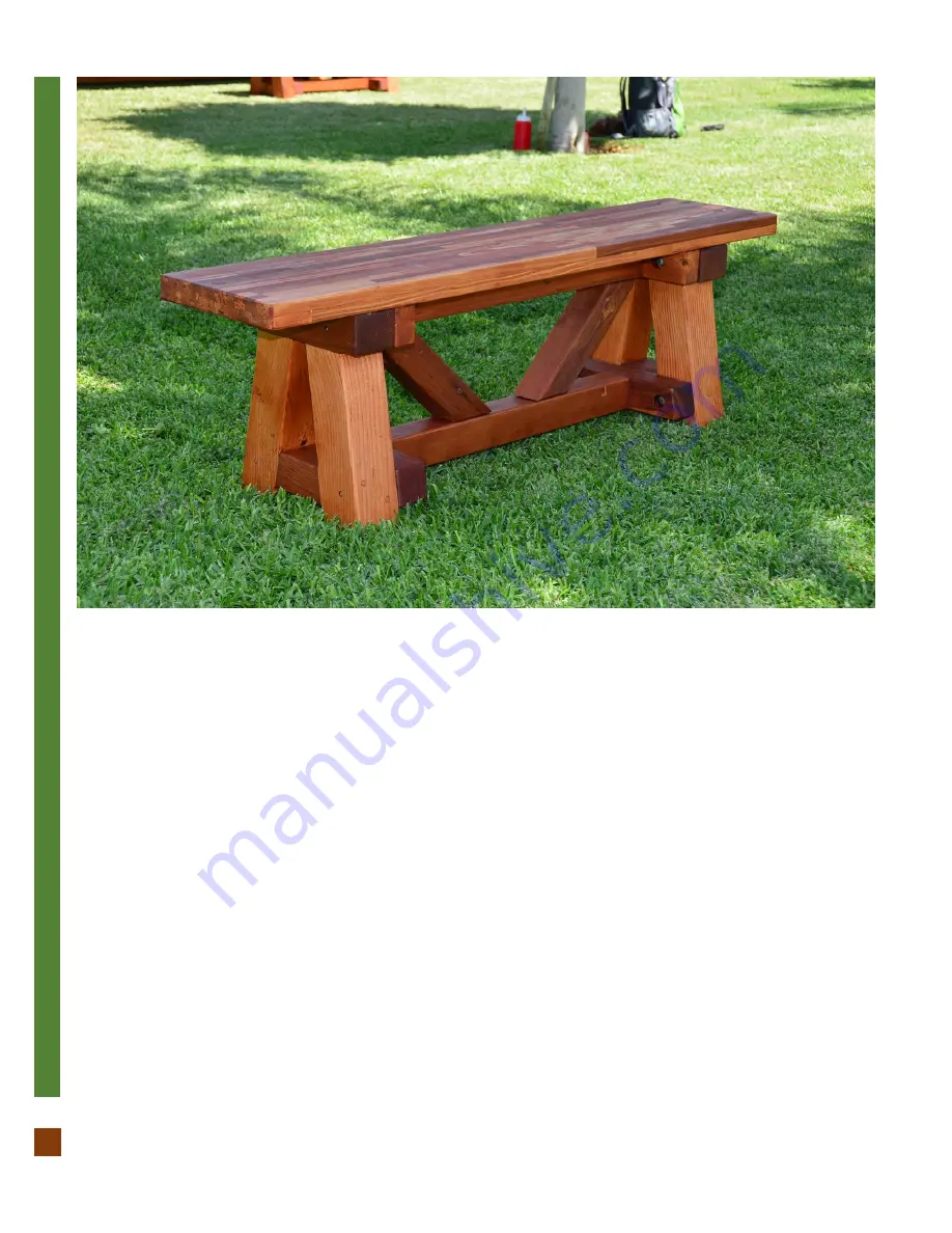 Forever Redwood THE CLASSIC REDWOOD PATIO TABLE Скачать руководство пользователя страница 7