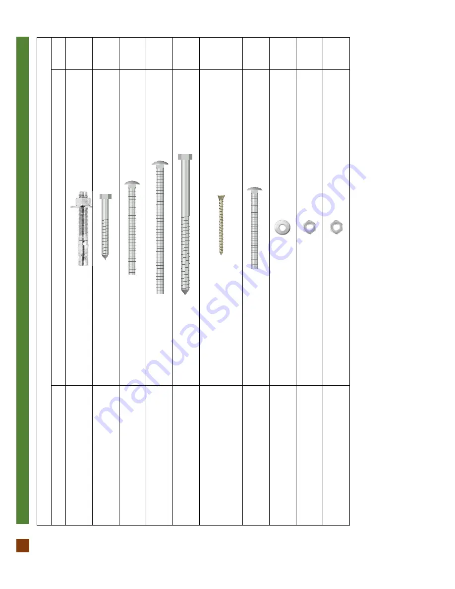 Forever Redwood THE GARAGE ARBOR KITS Assembly Instructions Manual Download Page 3