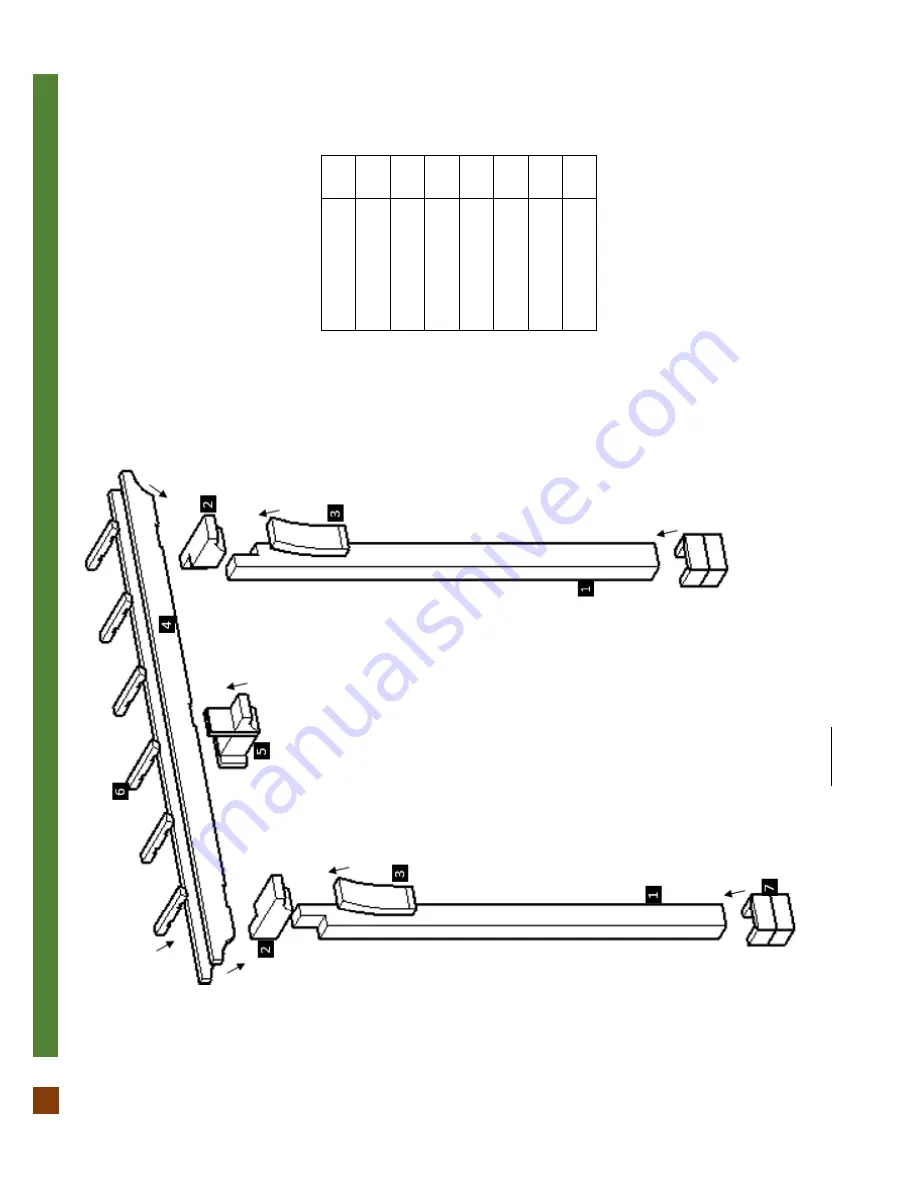 Forever Redwood THE GARAGE ARBOR KITS Assembly Instructions Manual Download Page 4