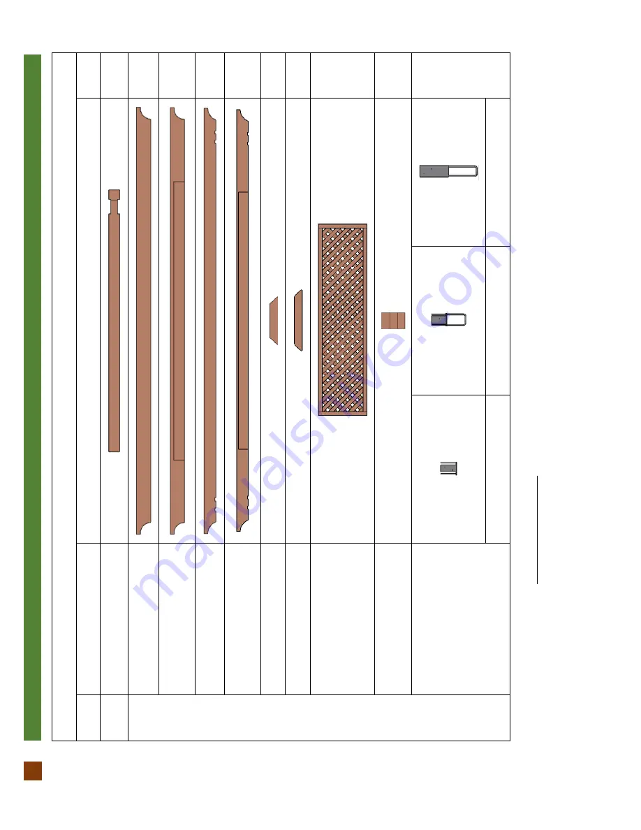 Forever Redwood THE LATTICE PERGOLA KIT Скачать руководство пользователя страница 2