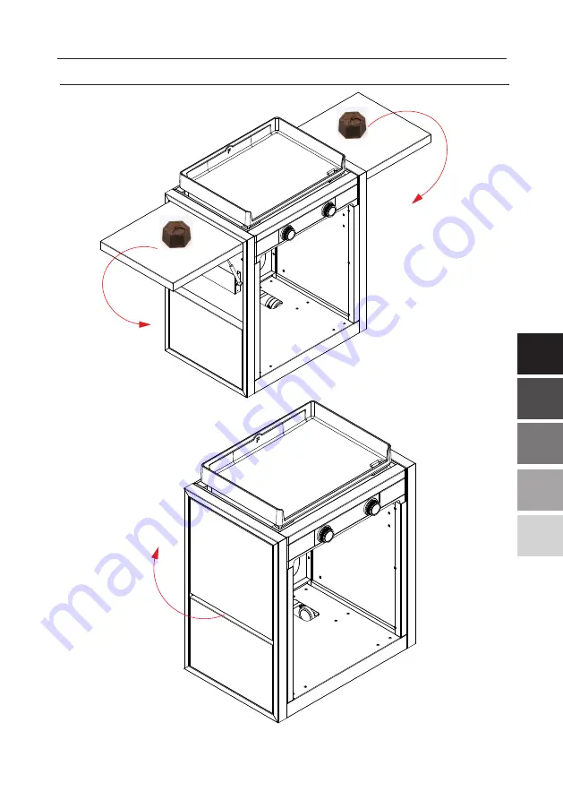 FORGE ADOUR Chariot Modern Ouvert 45 Instructions For Use Manual Download Page 15