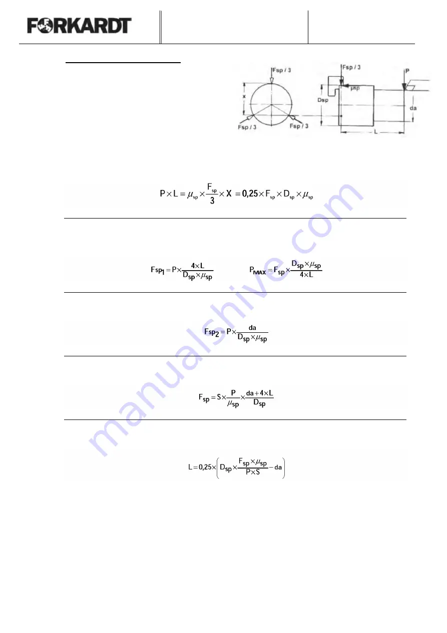 Forkardt 3QLCLM Operating Manual Download Page 28