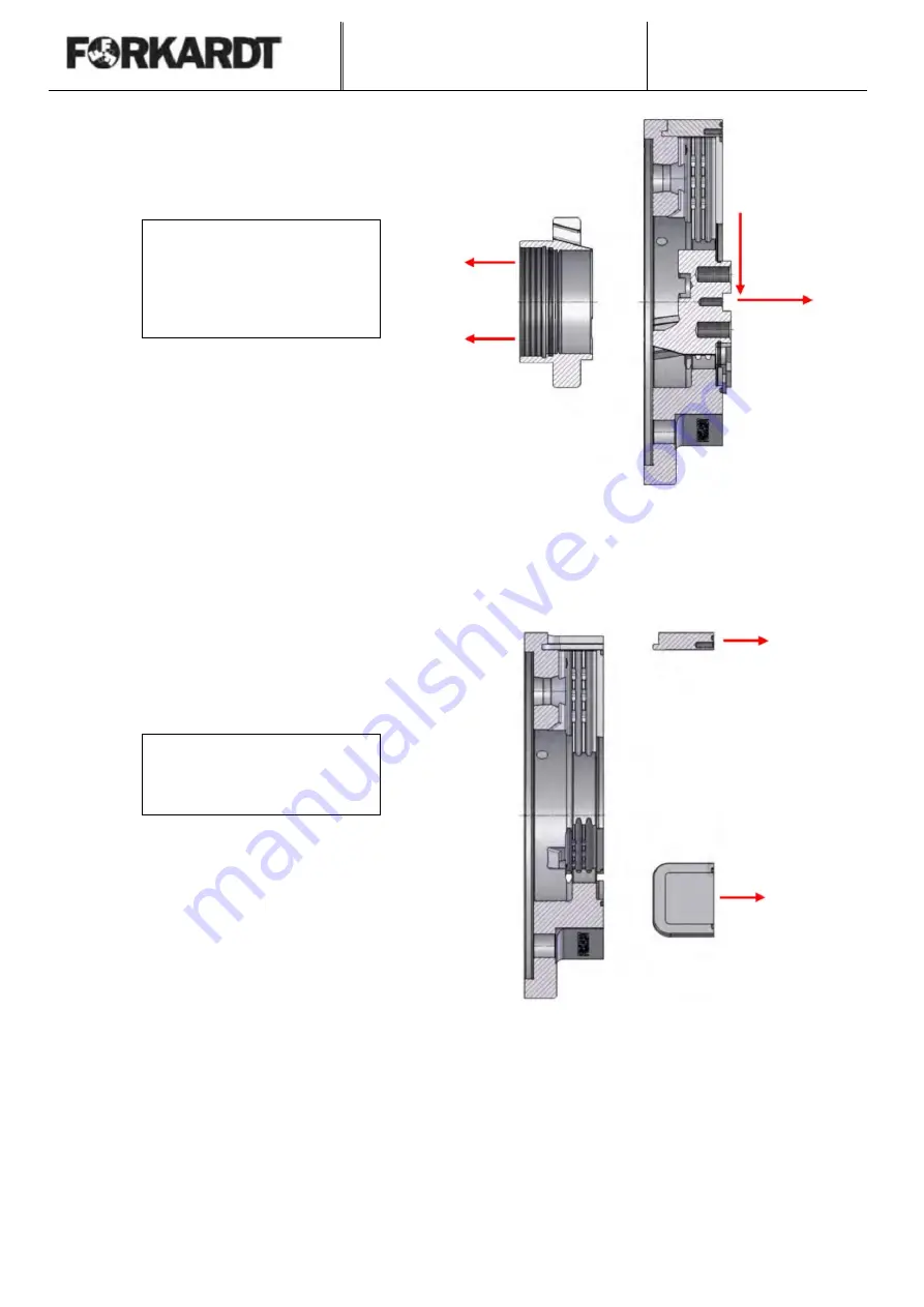 Forkardt 3QLCLM Operating Manual Download Page 45