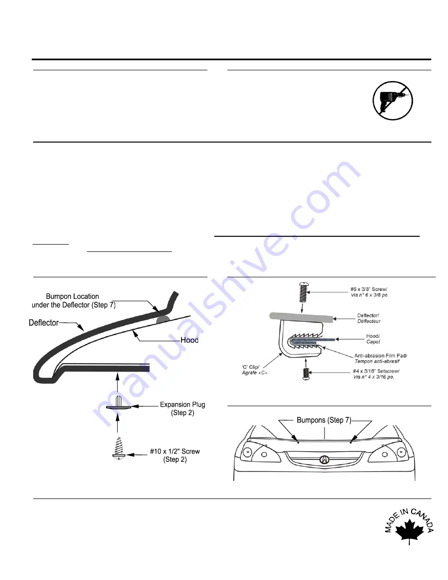 FORM FIT HD1C01 Installation Instructions Download Page 1