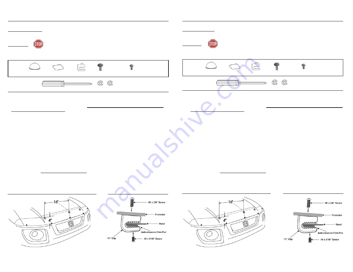 FORM FIT HDW 9J 04 Manual Download Page 1