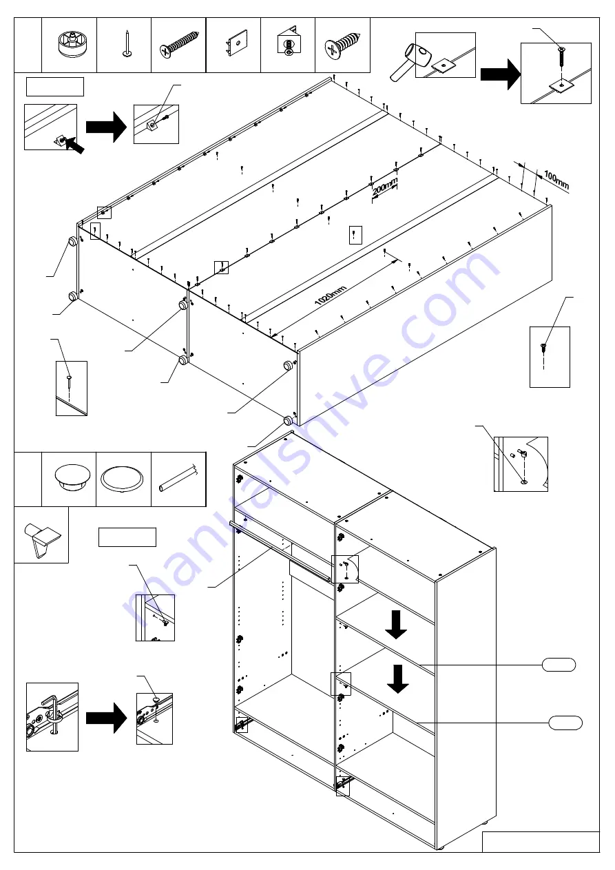 Forma Ideale ESTILO 4K2F2O - TYP I Assembling Instruction Download Page 17