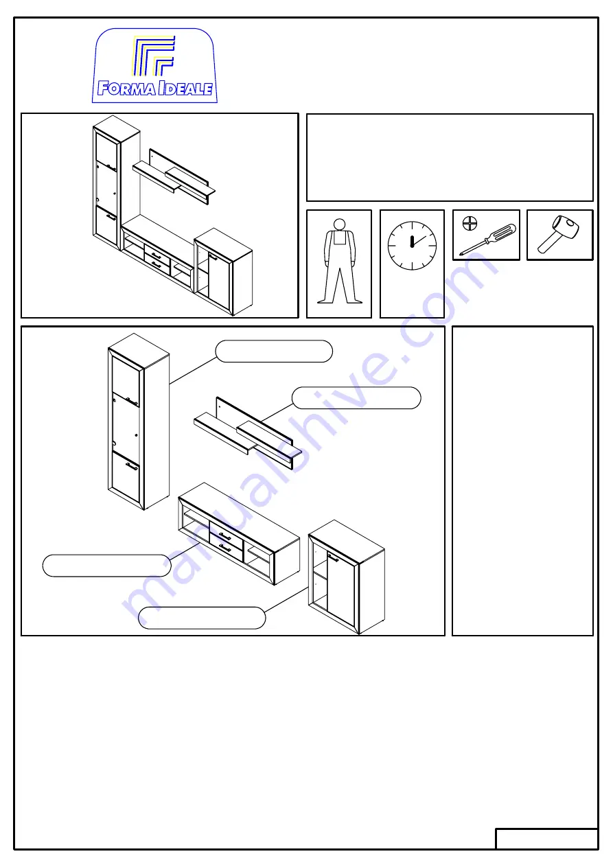 Forma Ideale regal TRAMONTO KOM Скачать руководство пользователя страница 1