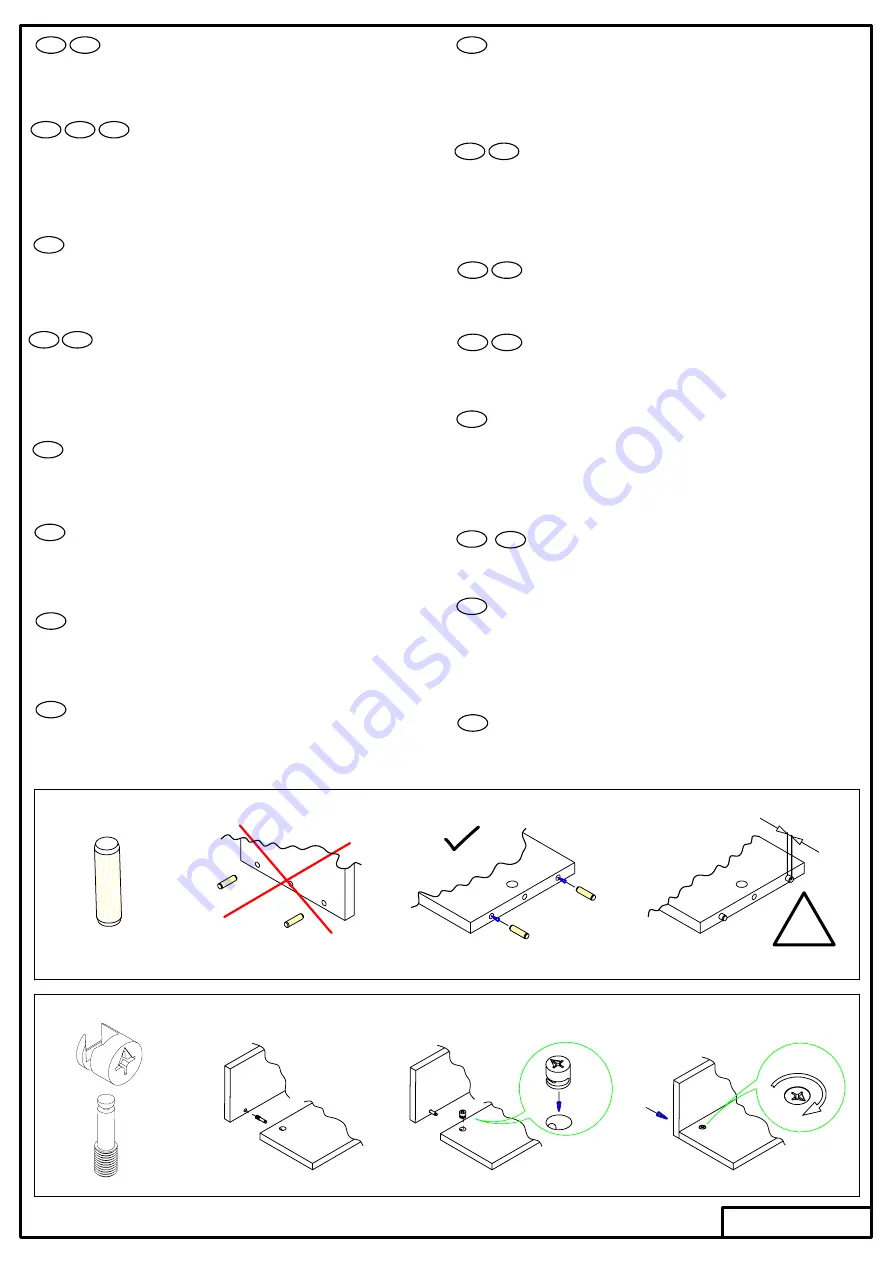 Forma Ideale regal TRAMONTO KOM Assembling Instruction Download Page 2