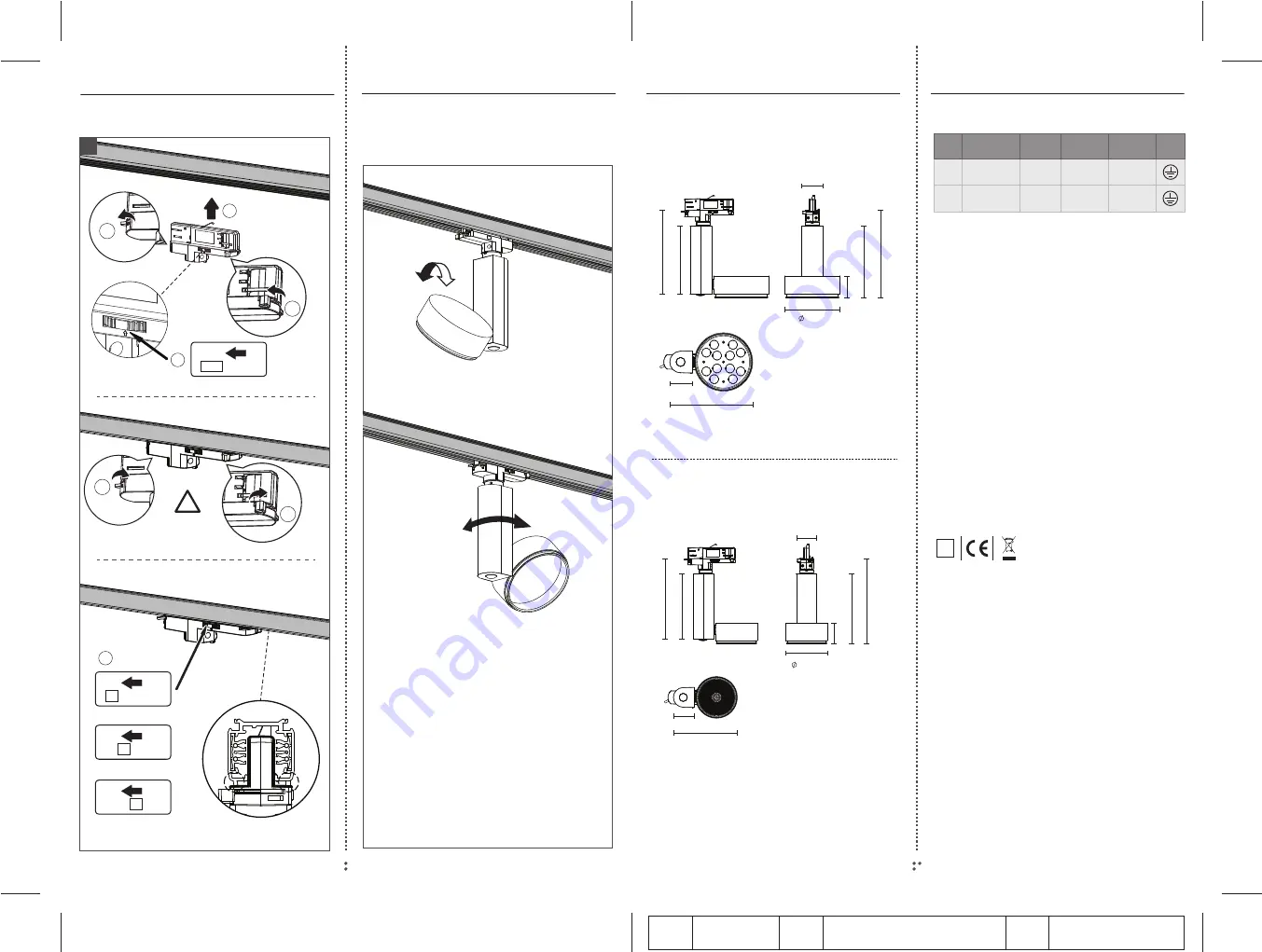 FormaLighting MOTO-OLA 100 Installation Instruction Download Page 2