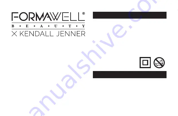 Formawell Beauty 1FWBRSC1-AU Operating Instructions  & Safety Manual Download Page 4