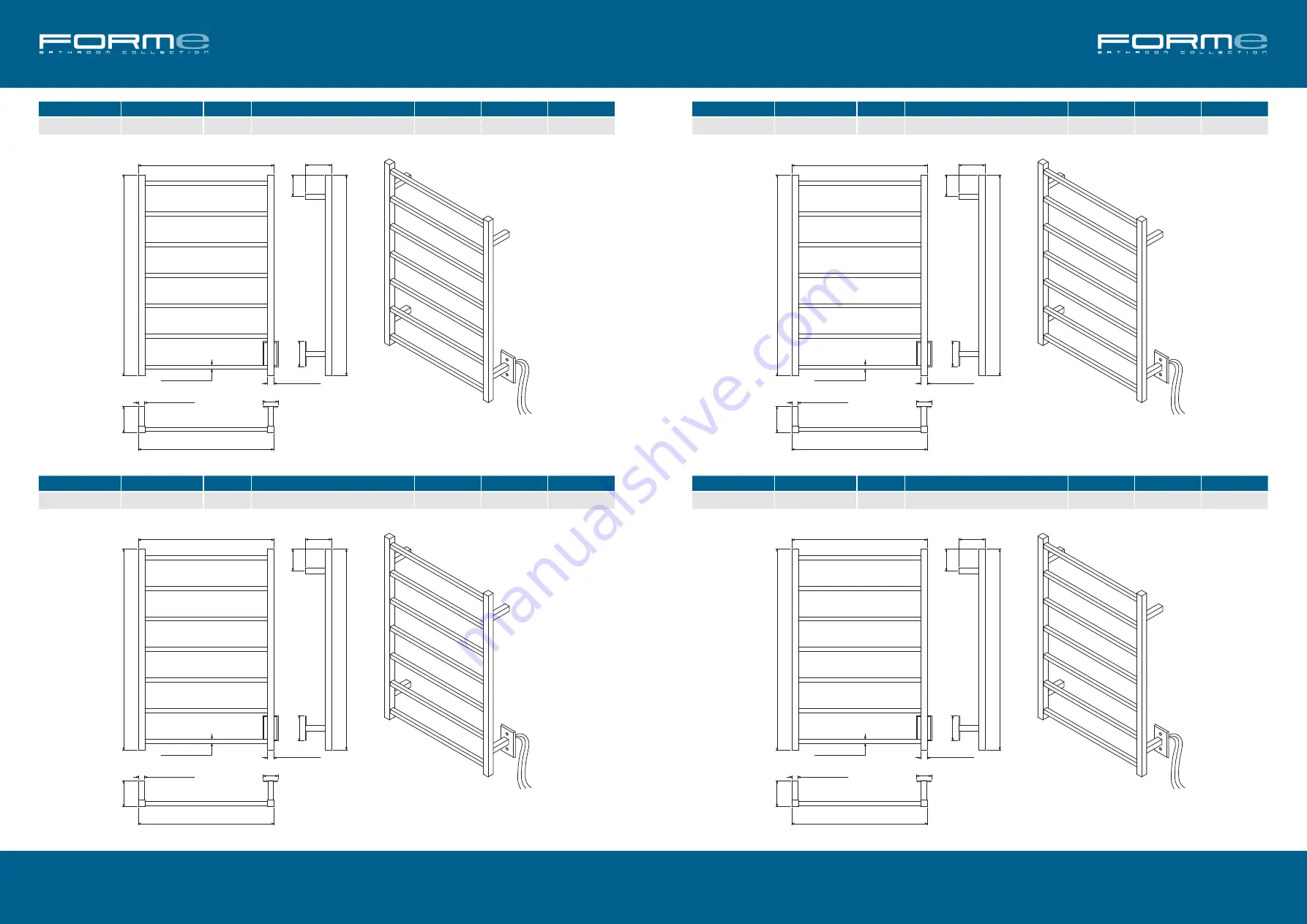 Forme HTR-5HS9065 Installation Instructions Manual Download Page 5