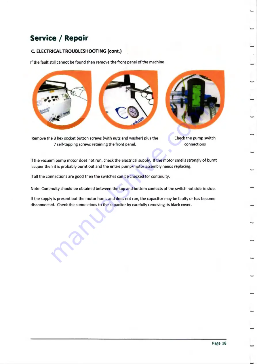 FORMTECH 300XQ Installation, Operating And Service Manual Download Page 18