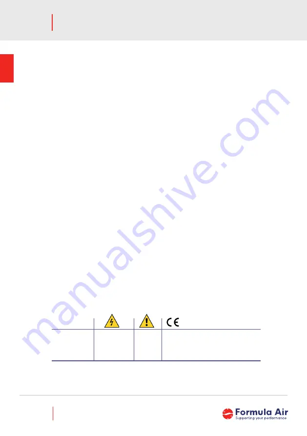 Formula Air E-PURE ASPRA P10000 Manual Download Page 6