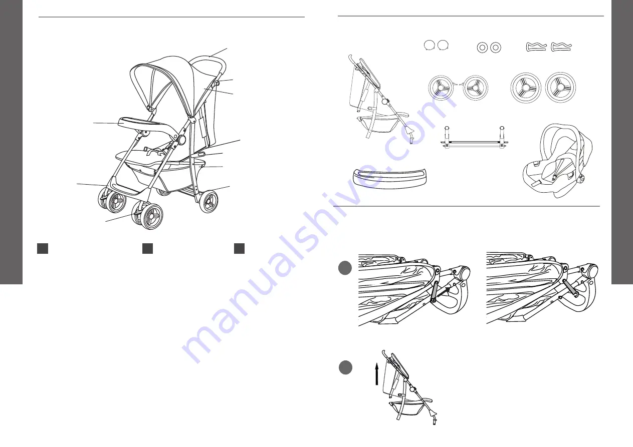 Formula baby TRAVEL LIGHT Instructions For Use Manual Download Page 5