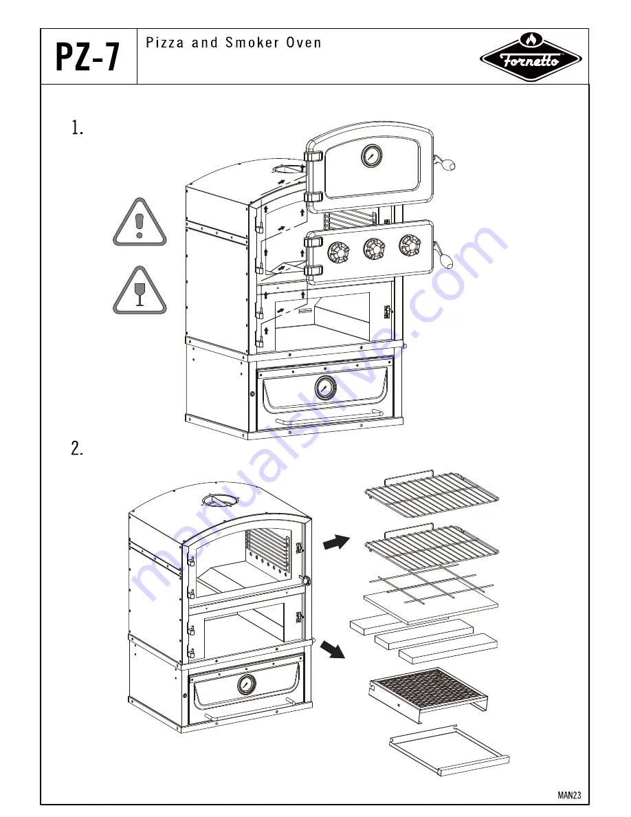 Fornetto PZ-7 Скачать руководство пользователя страница 23