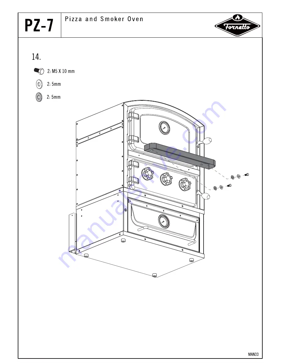 Fornetto PZ-7 Operating Manual Download Page 33