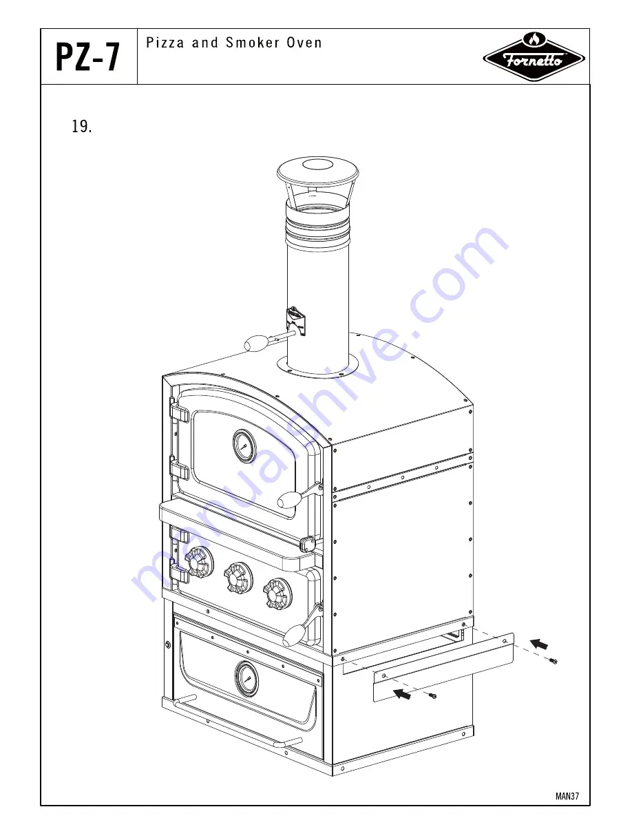 Fornetto PZ-7 Operating Manual Download Page 37