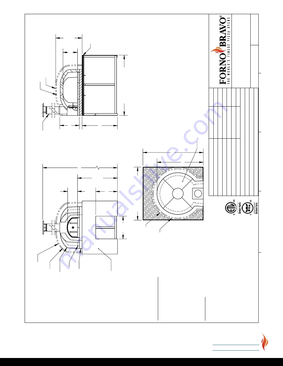 Forno Bravo Casa2G 100 Installation And Operating Manual Download Page 78