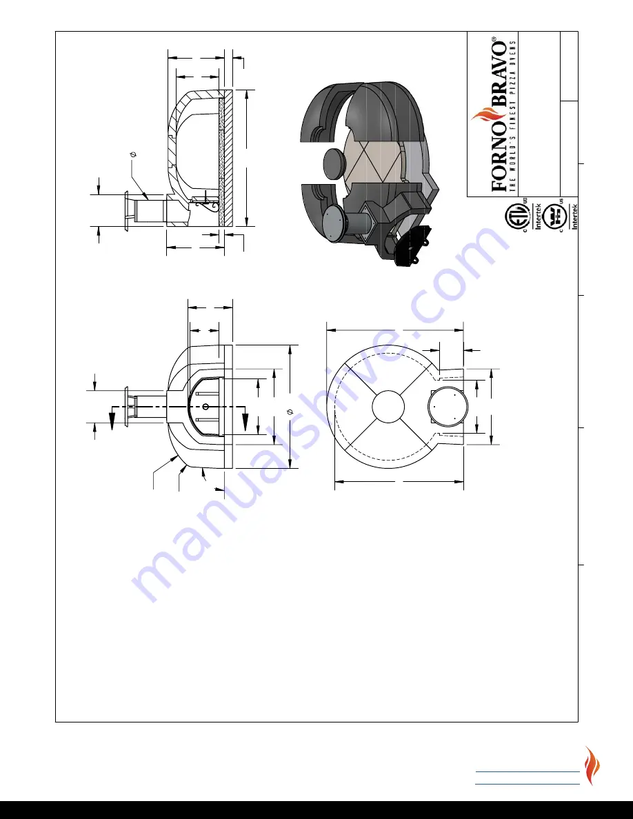 Forno Bravo Casa2G 100 Installation And Operating Manual Download Page 82