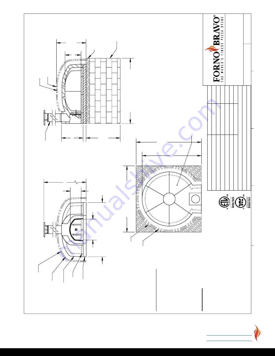 Forno Bravo Casa2G 100 Installation And Operating Manual Download Page 91