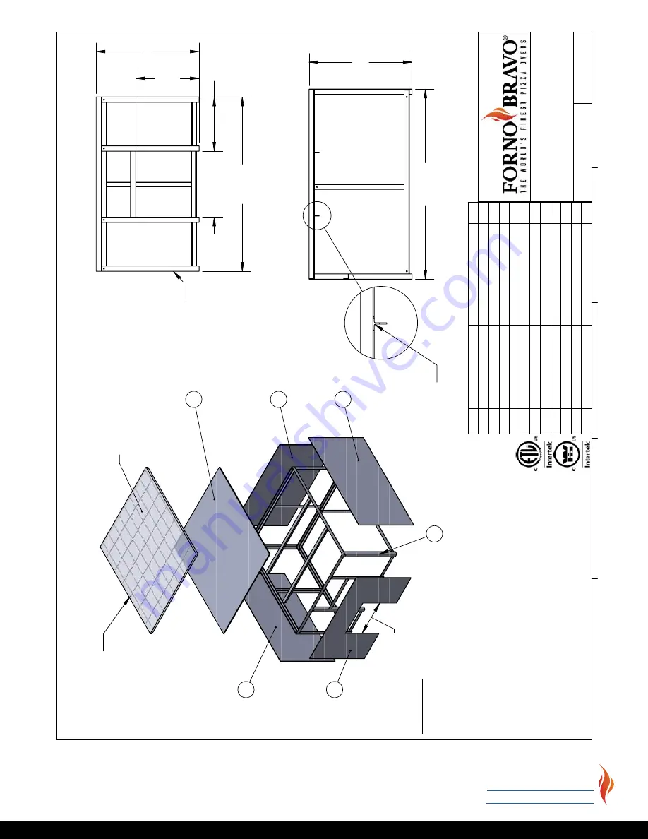 Forno Bravo Casa2G 100 Installation And Operating Manual Download Page 92