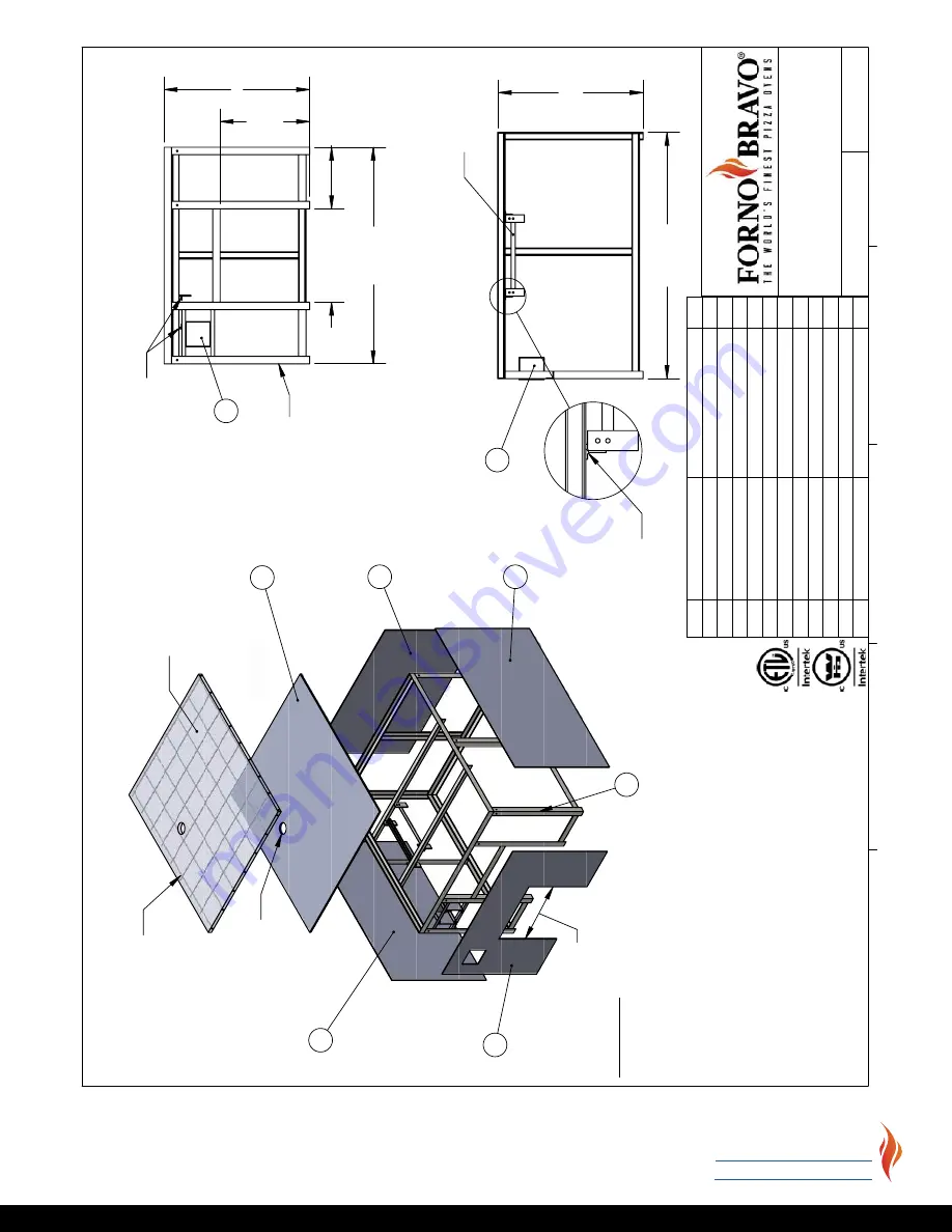 Forno Bravo Casa2G 100 Installation And Operating Manual Download Page 127