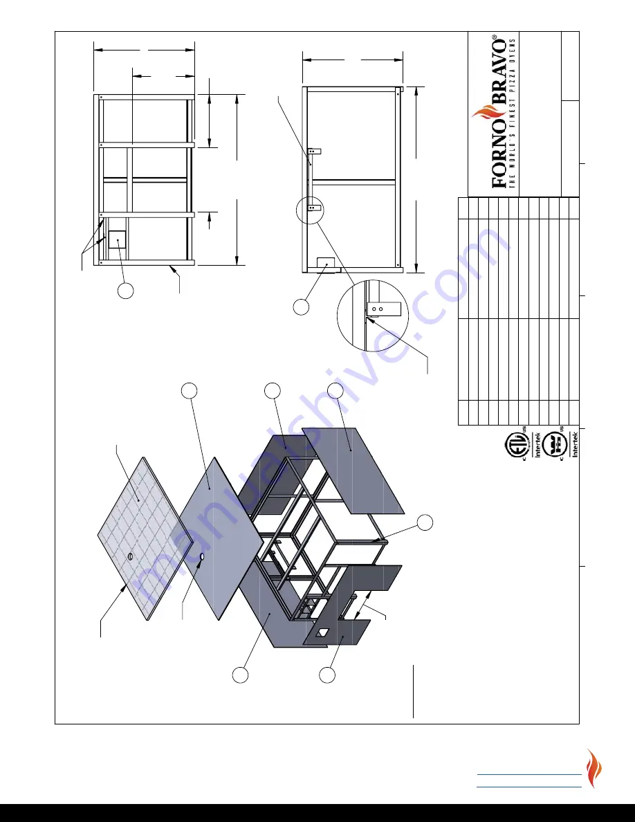 Forno Bravo Casa2G 100 Installation And Operating Manual Download Page 141