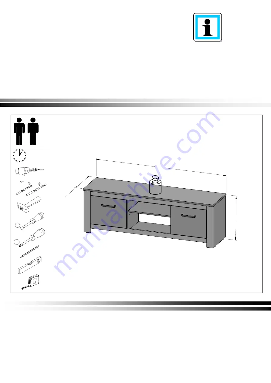 Forte 499767-00 Assembling Instruction Download Page 1