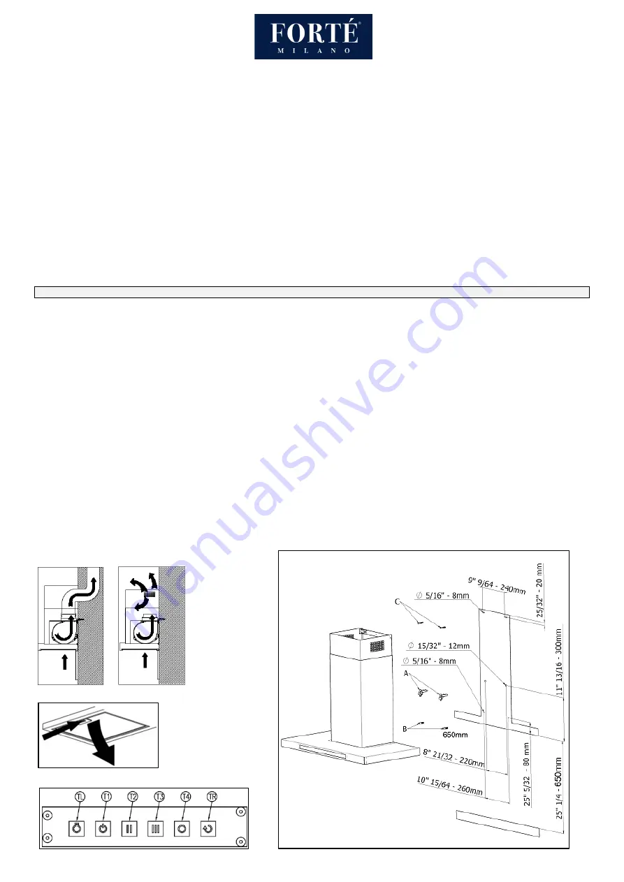 Forte ALBERTO Installation, Operating And Maintenance Instructions Download Page 4