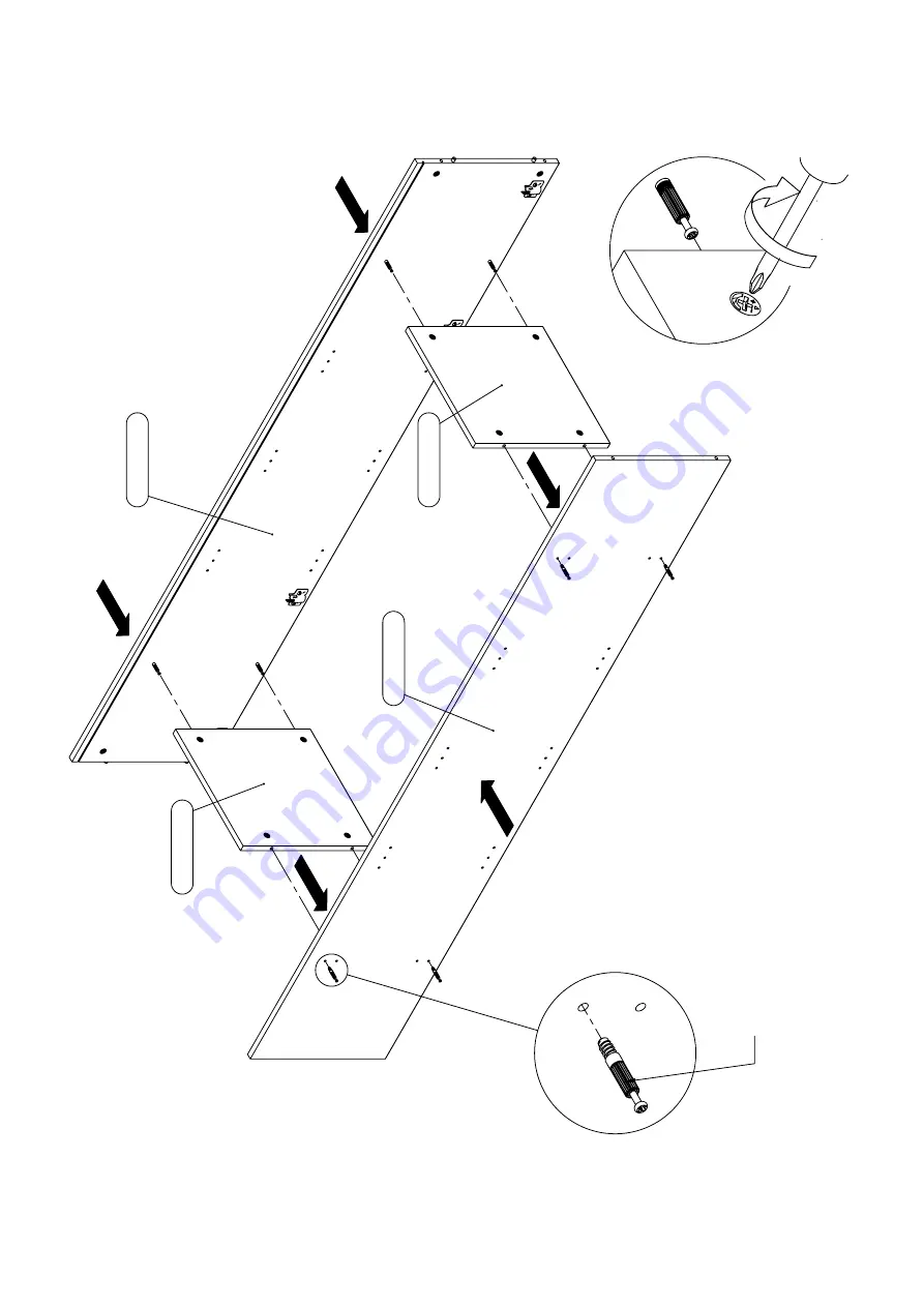 Forte ASQV721RB Assembling Instruction Download Page 9