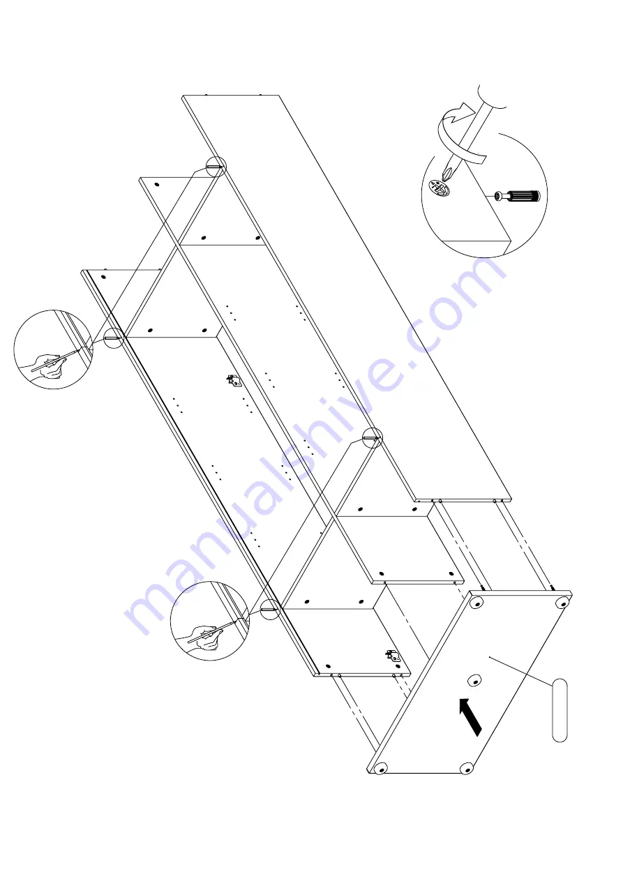 Forte ASQV721RB Assembling Instruction Download Page 13