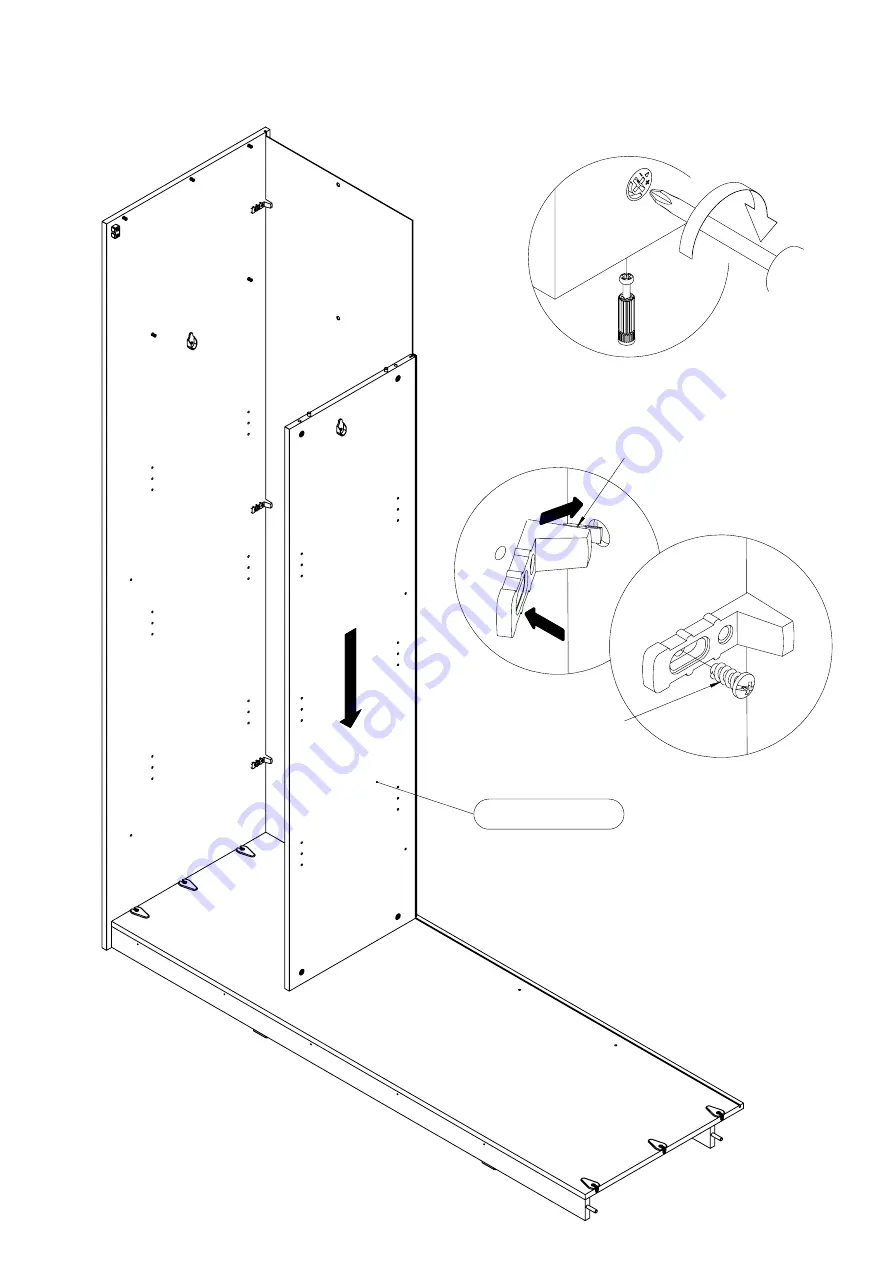 Forte Bellevue BLQS128T1 Assembling Instruction Download Page 12