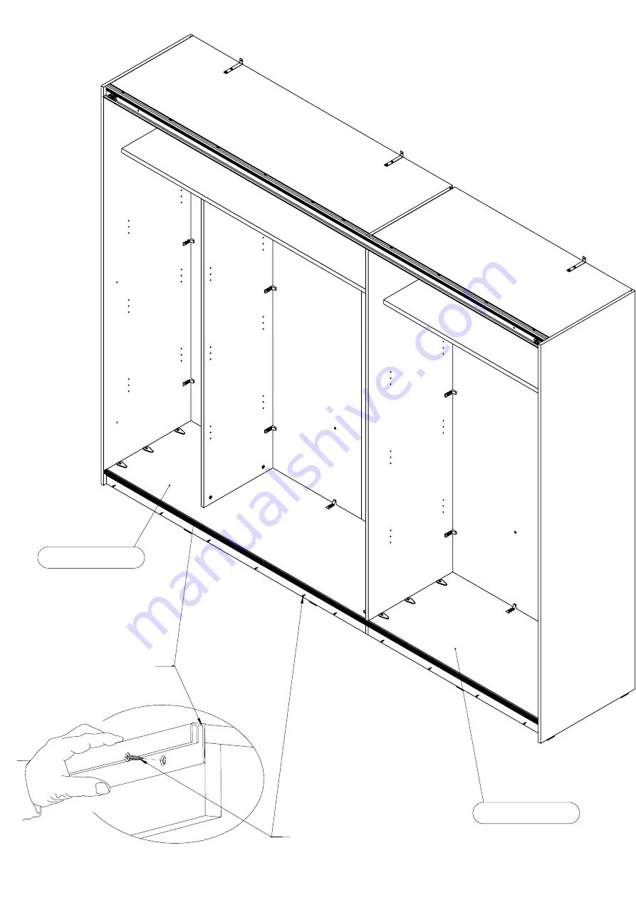 Forte Bellevue BLQS128T1 Assembling Instruction Download Page 33