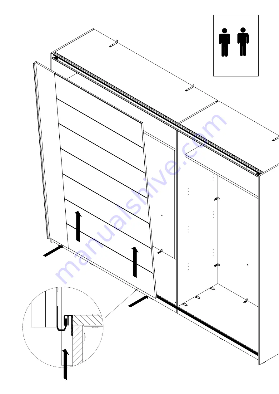 Forte Bellevue BLQS128T1 Assembling Instruction Download Page 40