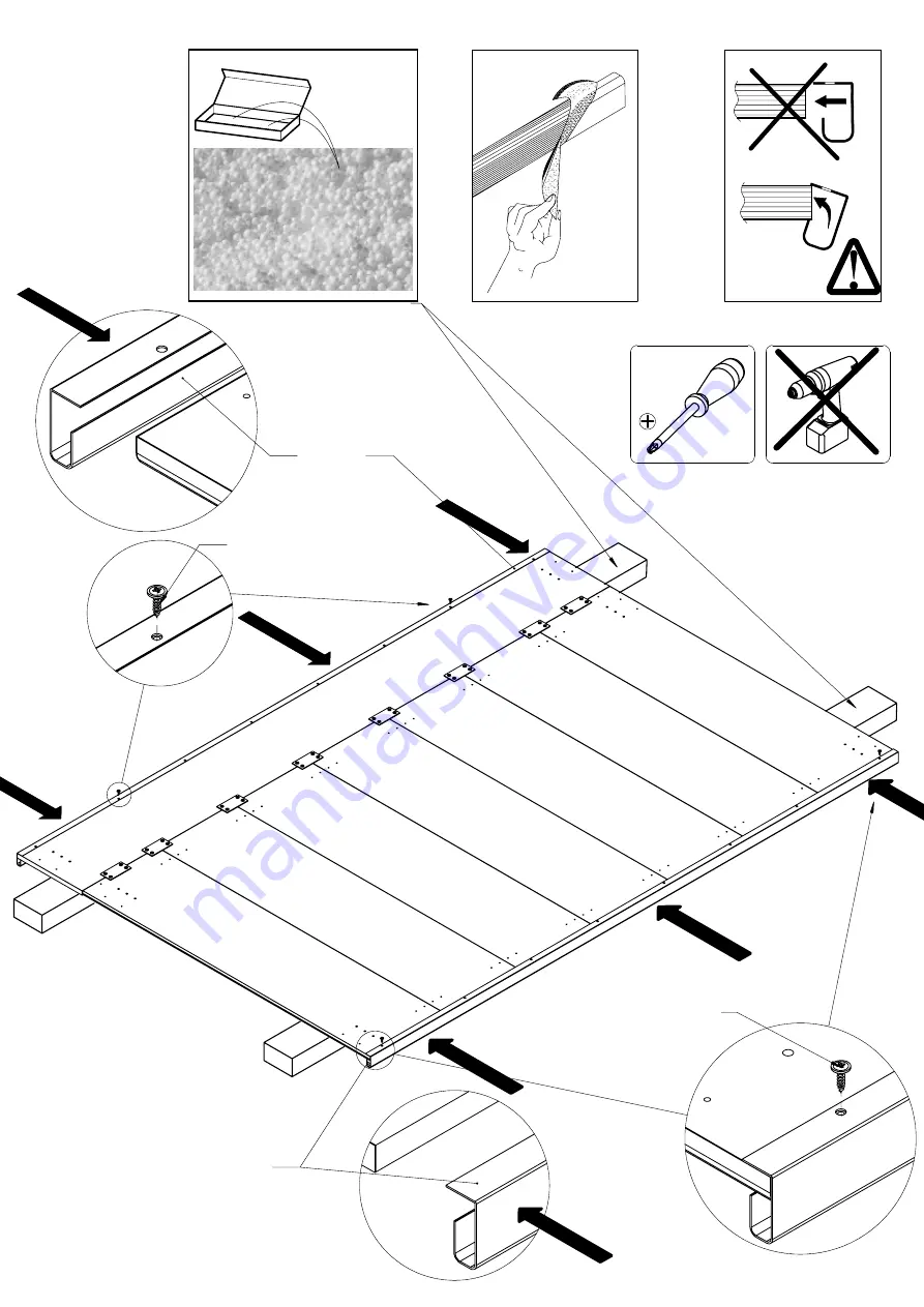 Forte Bellevue BLQS128T1 Assembling Instruction Download Page 43