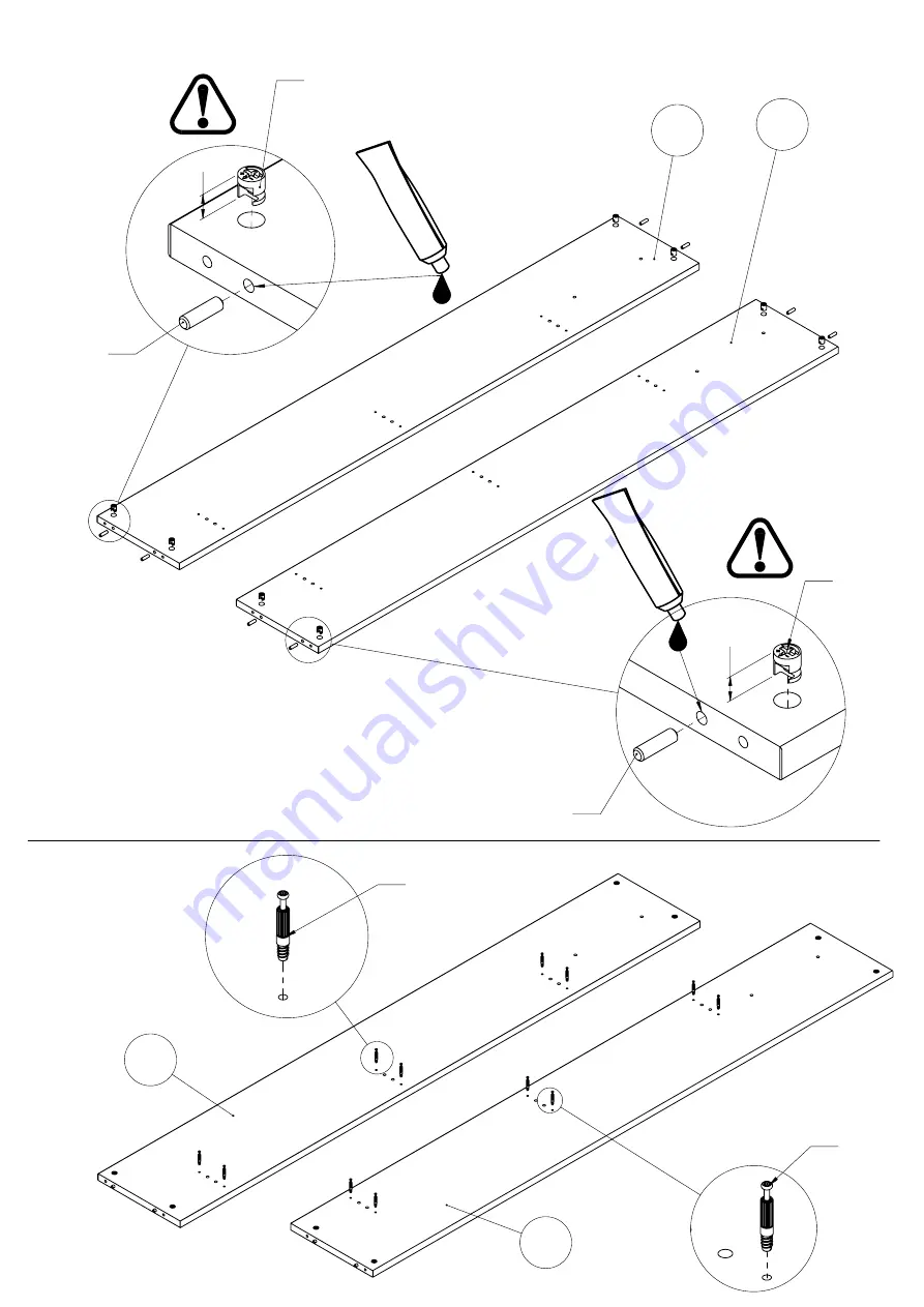 Forte BLQL161B Assembling Instruction Download Page 17