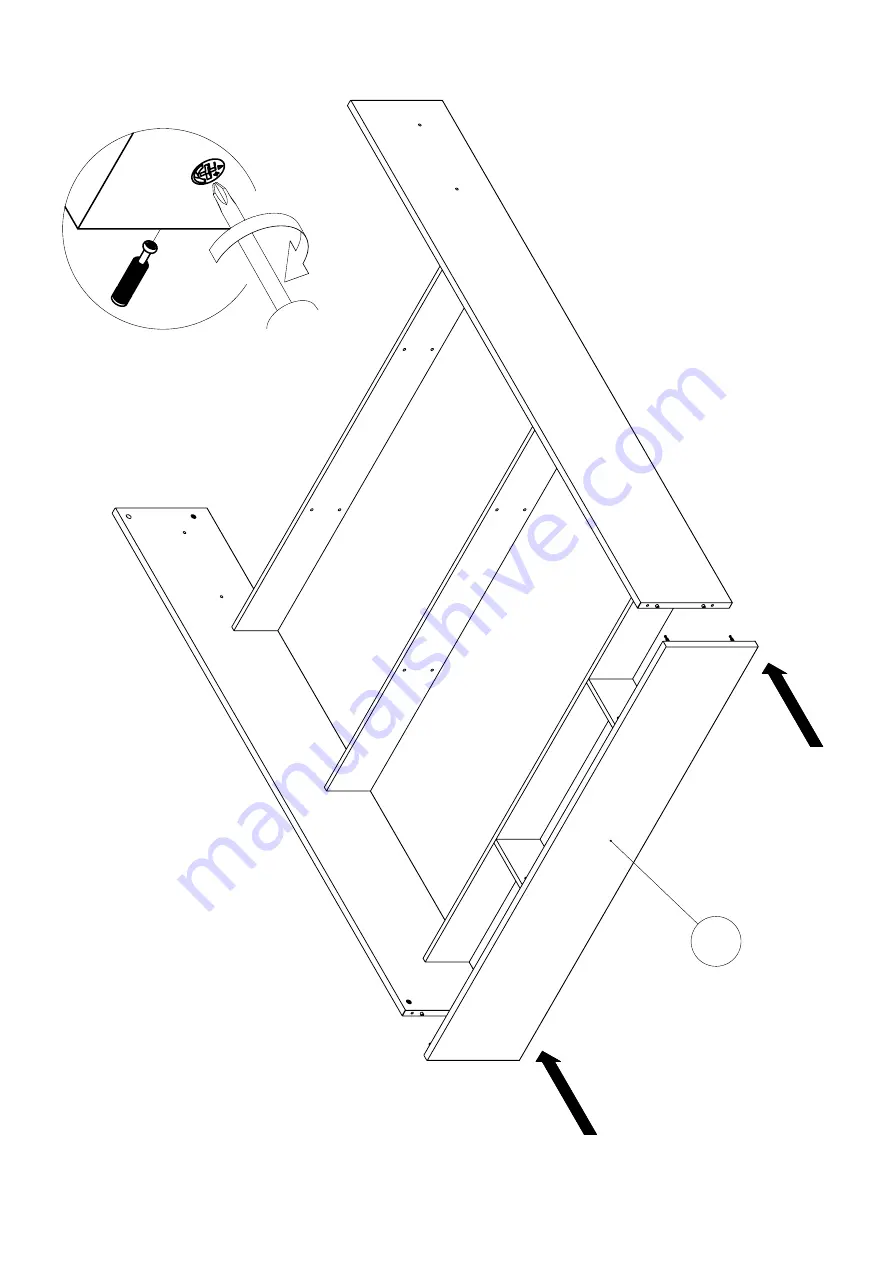 Forte BLQL161B Assembling Instruction Download Page 21