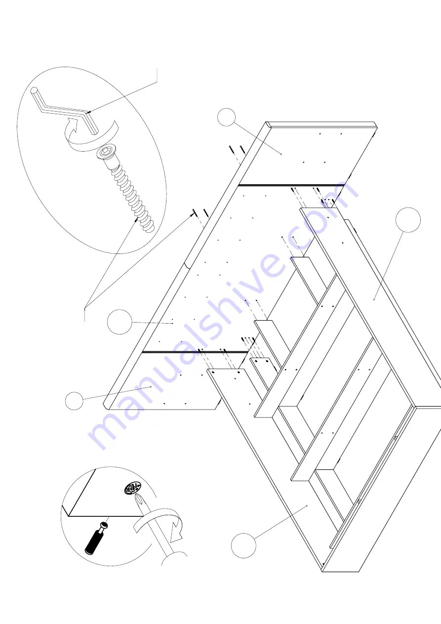 Forte BLQL161B Assembling Instruction Download Page 24