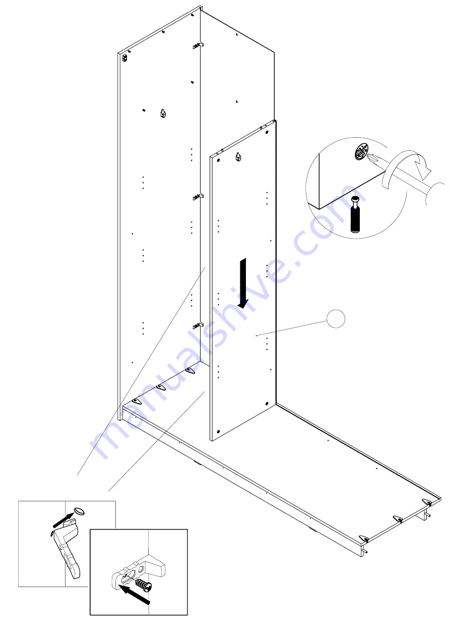 Forte BLQS128E1 Assembling Instruction Download Page 13