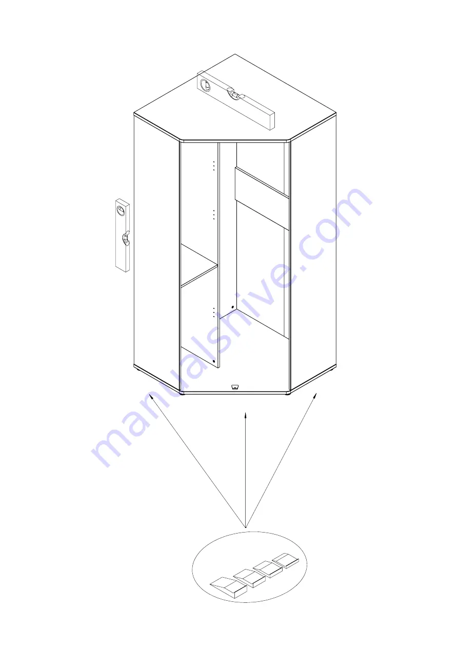 Forte Canmore CNMS829 Assembling Instruction Download Page 19