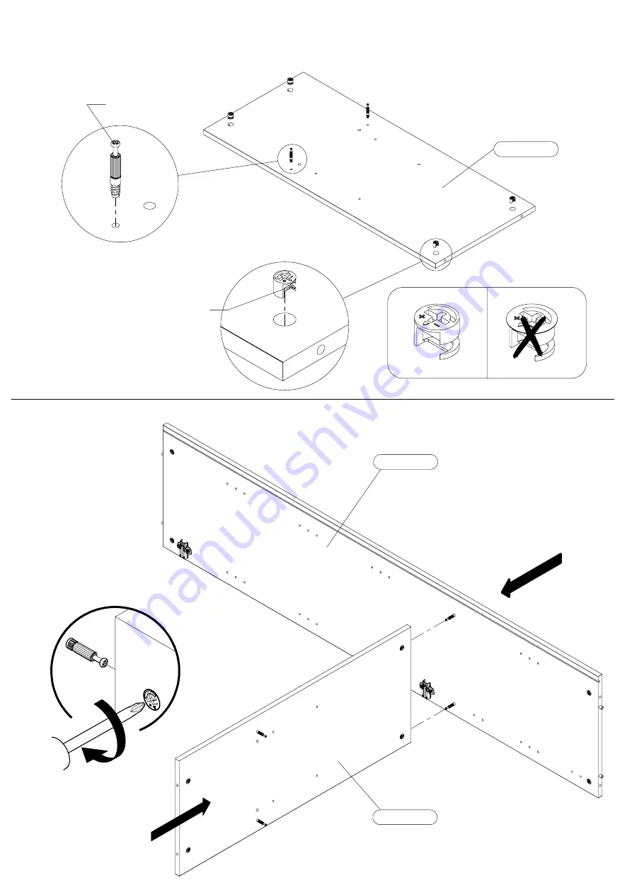 Forte CERV731LB Assembling Instruction Download Page 9