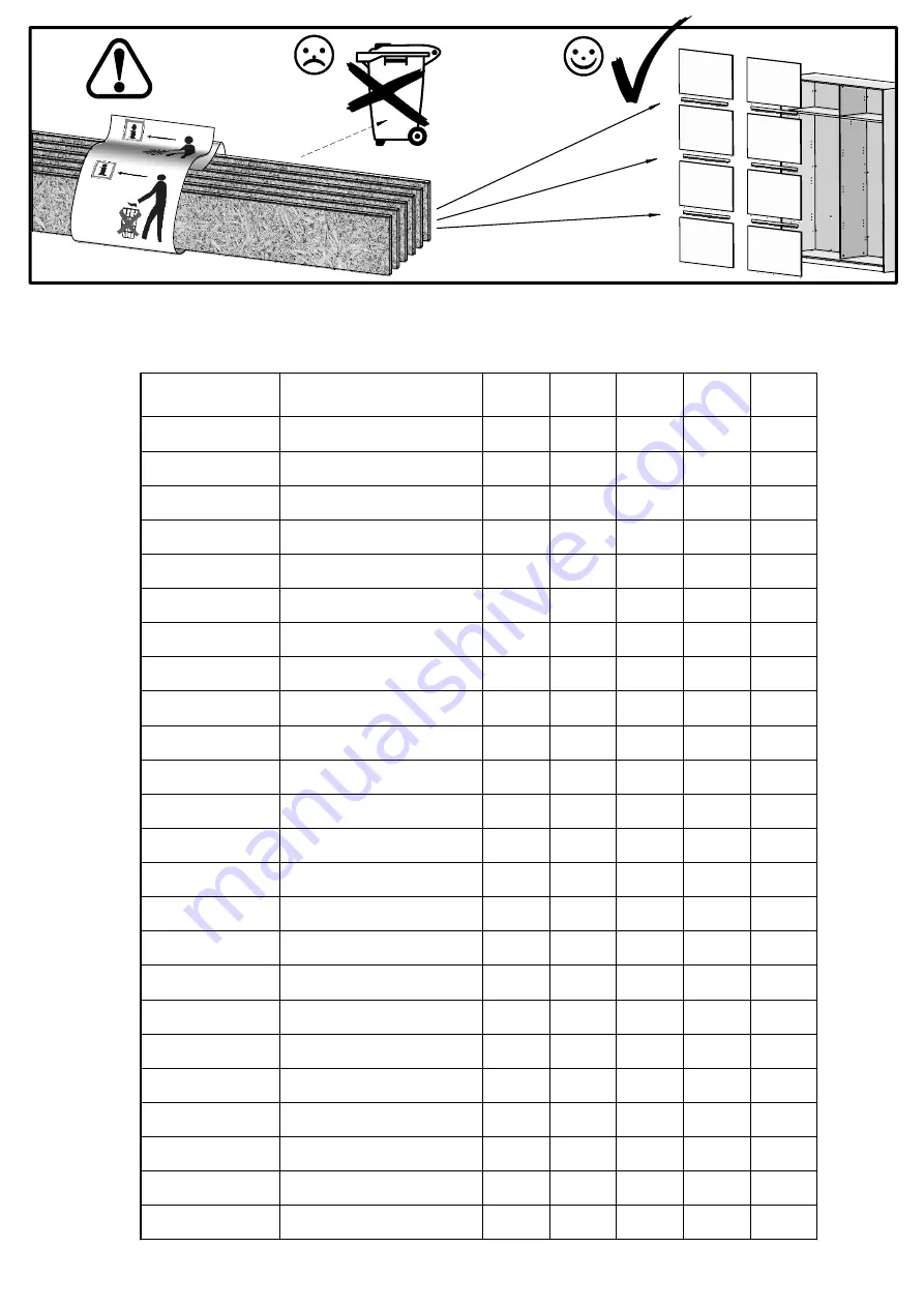 Forte CETS323E9 Assembling Instruction Download Page 5