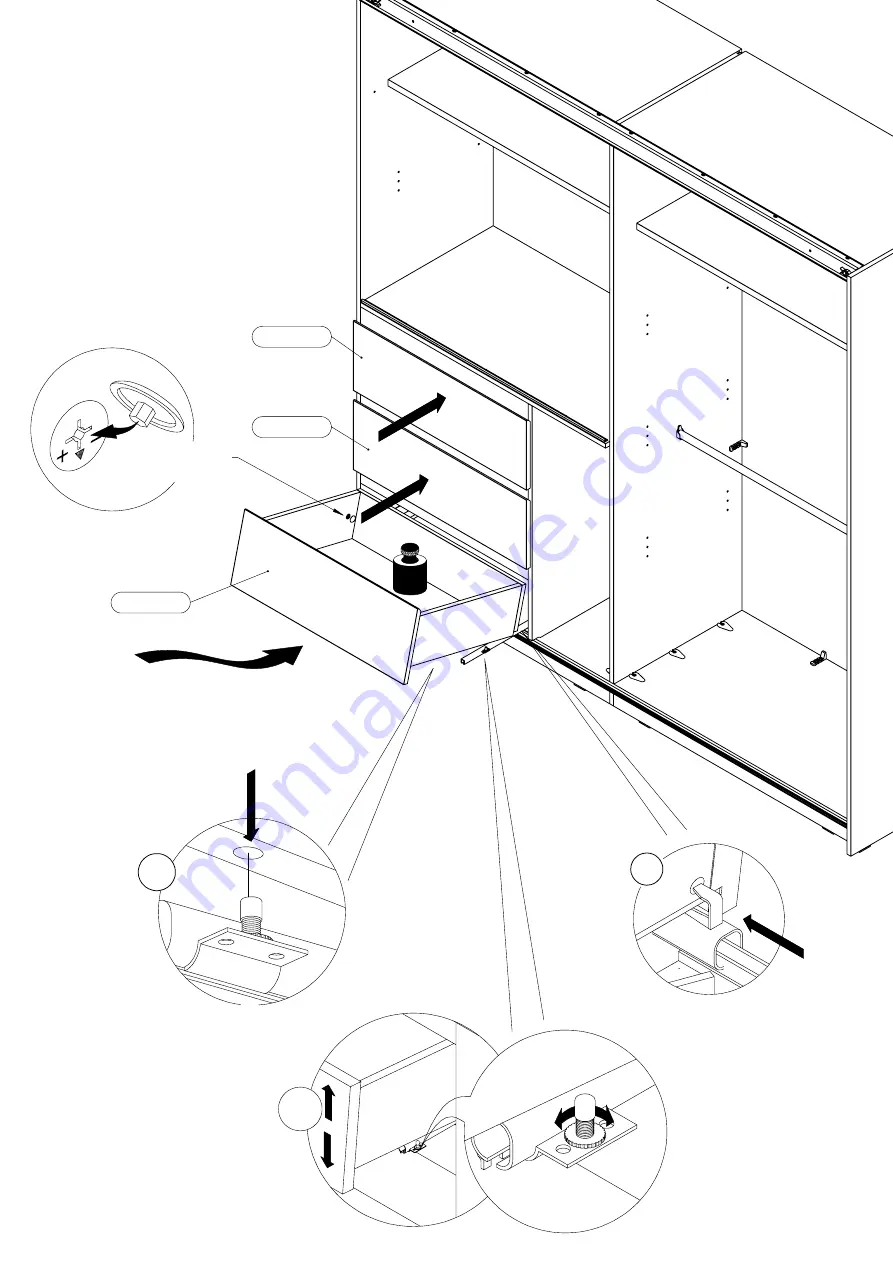 Forte CETS323E9 Assembling Instruction Download Page 46