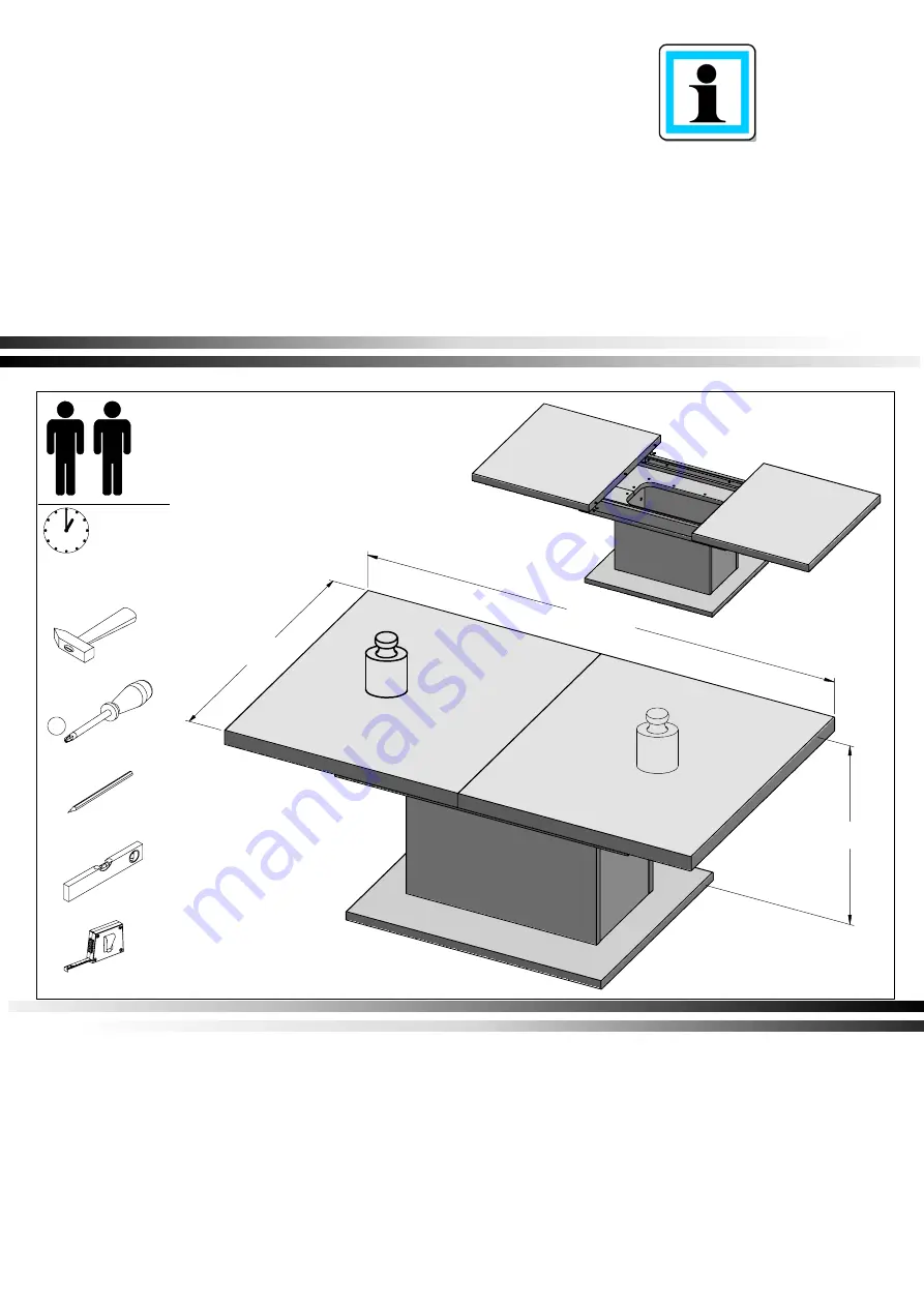 Forte CFTT5021 Assembling Instruction Download Page 1