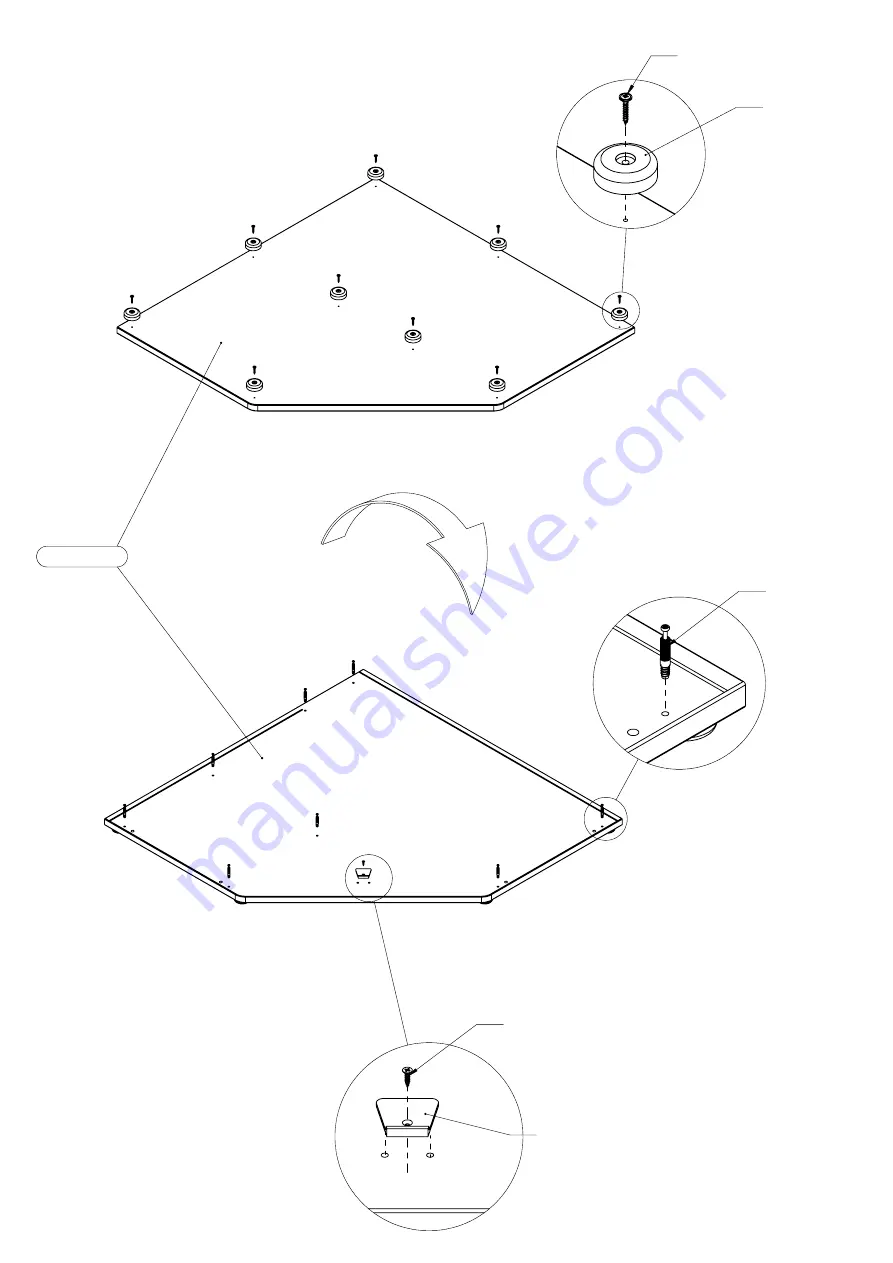 Forte CHRBS891 Assembling Instruction Download Page 13