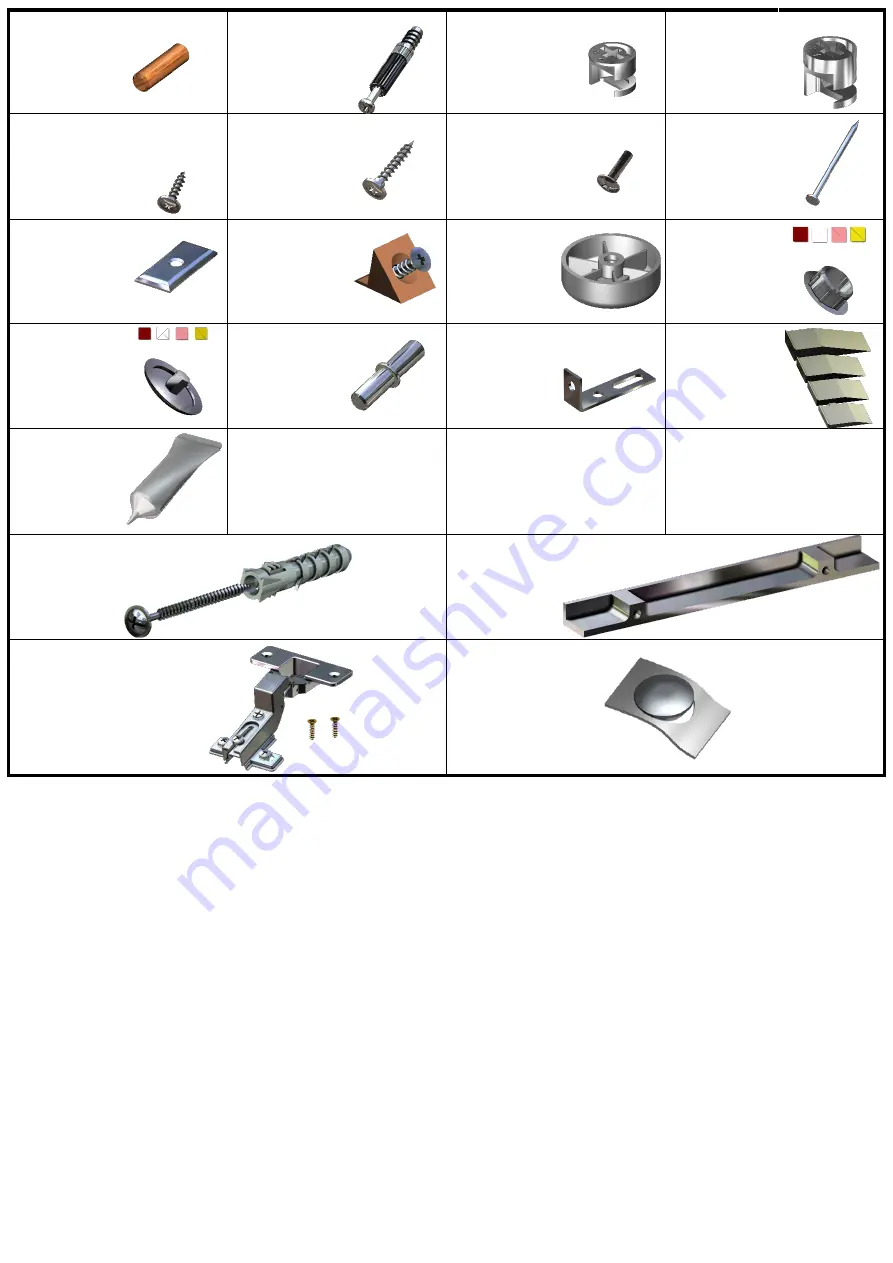 Forte CHRR621 Assembling Instruction Download Page 6