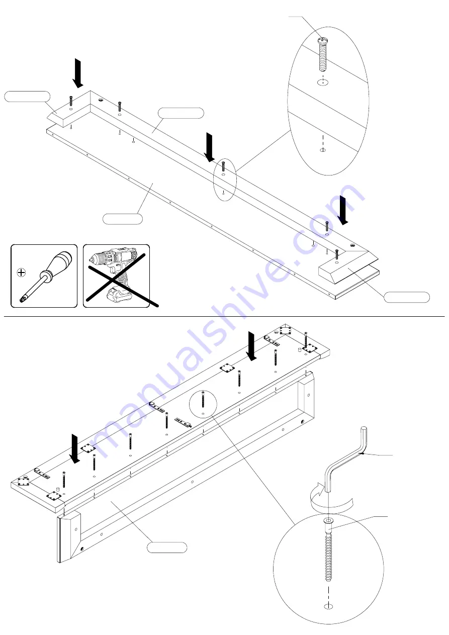 Forte CHXB01 Assembling Instruction Download Page 12